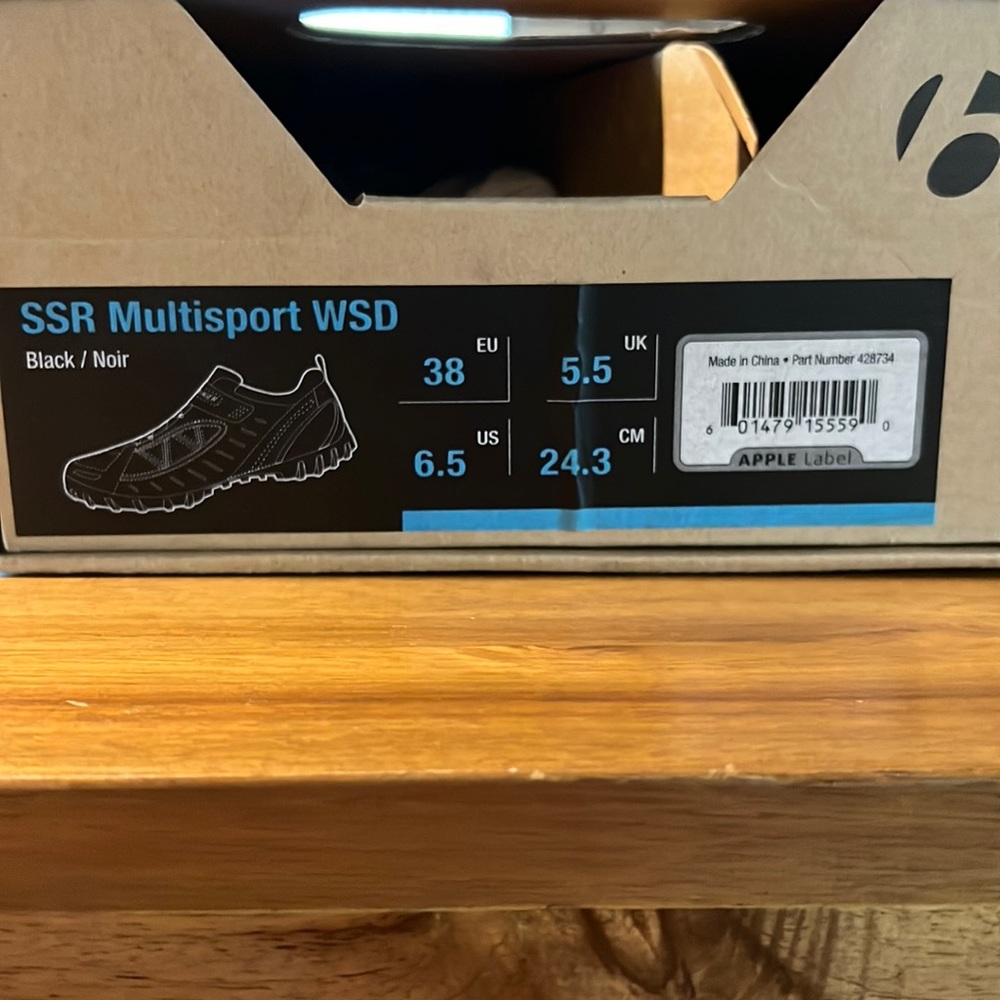 NWT NEW WITH BOX - Bontrager SSR Women's Multisport Bike Cycling Shoe